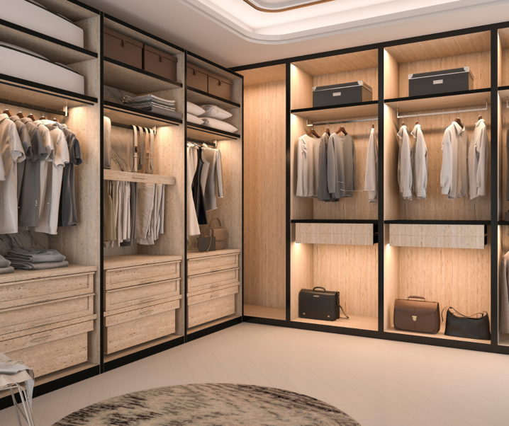 Choosing the Right Wardrobe: Open Doors vs. Sliding Doors